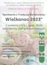 Zapraszamy na wydarzenie Spotkanie z Tradycją Świąteczną - Wielkanoc 2023