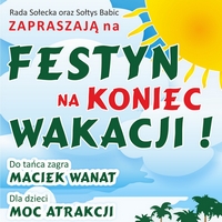 Festyn na koniec wakacji w Babicach